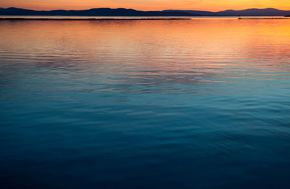Lake Champlain, April 2015.
