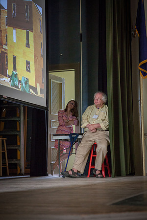 Vermont Preservation event, at Holley Hall, Bristol, Vermont. June 2018