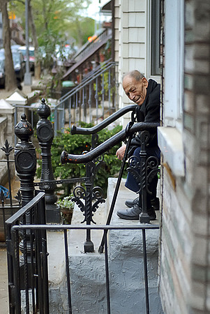 My neighbor Francesco (Frank) LaCioppa  - April 2008